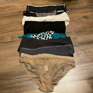 Various styles of Victoria Secret panties